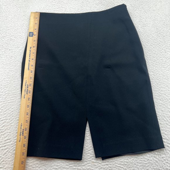 BABATON by Aritzia | Jax Pencil Front Rear Slit Skirt Black Size 6 - Picture 5 of 9